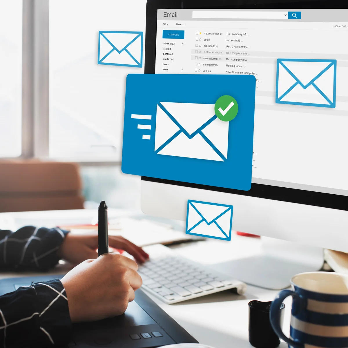 Intelligente Inbox (E-Mails & Rückfragen)